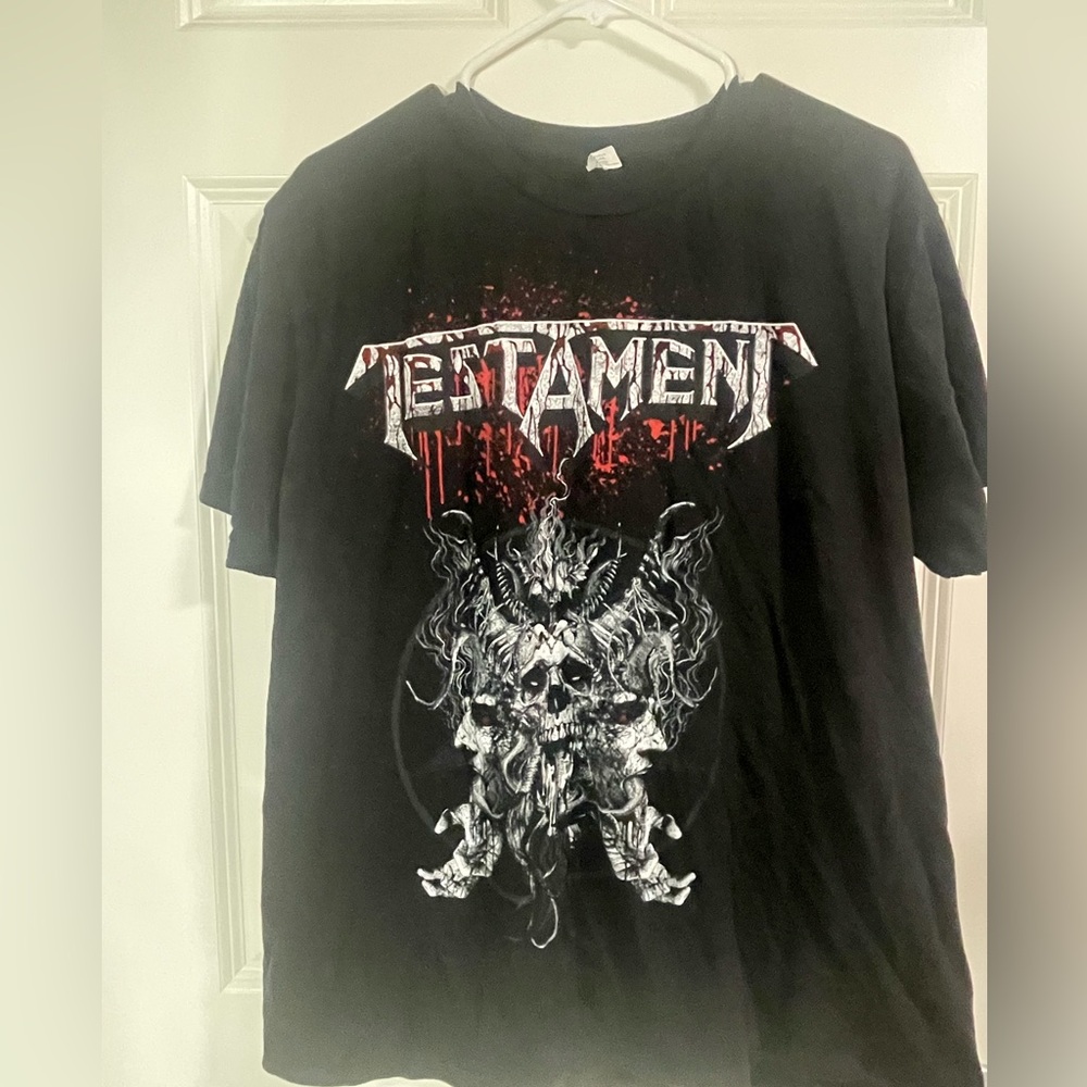 Testament band t-shirt
